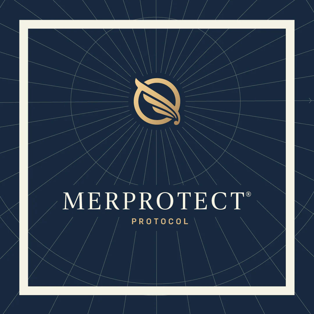 QUICKSILVER MerProtect® Protocol packaging displaying box design and supplement branding