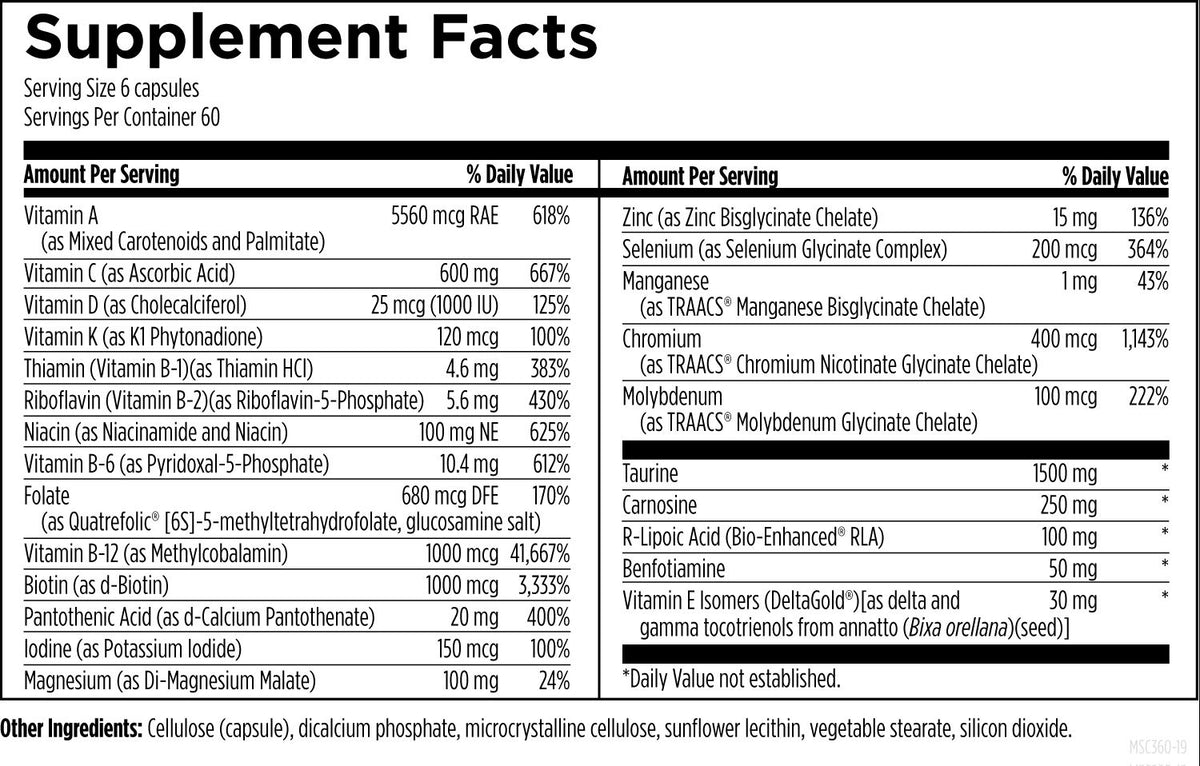 Designs for health Metabolic Synergy™
