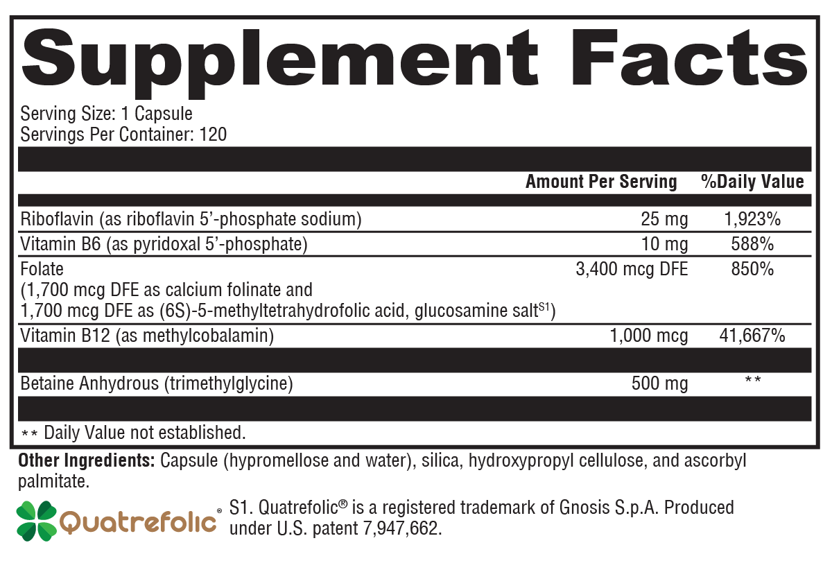 XYMOGEN Methyl Protect® 120 Capsules