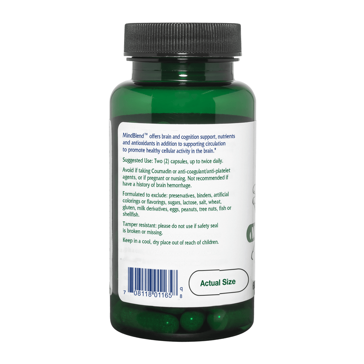 MindBlend™ ~ Brain Support ~ 60 capsules
