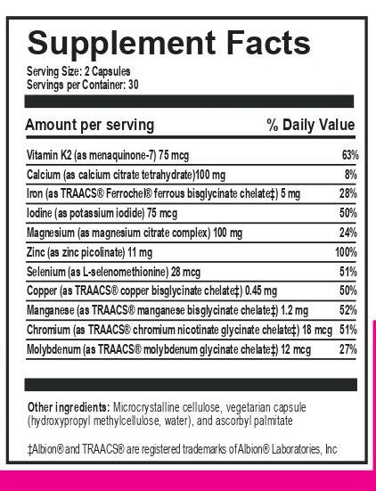 INNATE CHOICE Mineral + K2 Sufficiency™