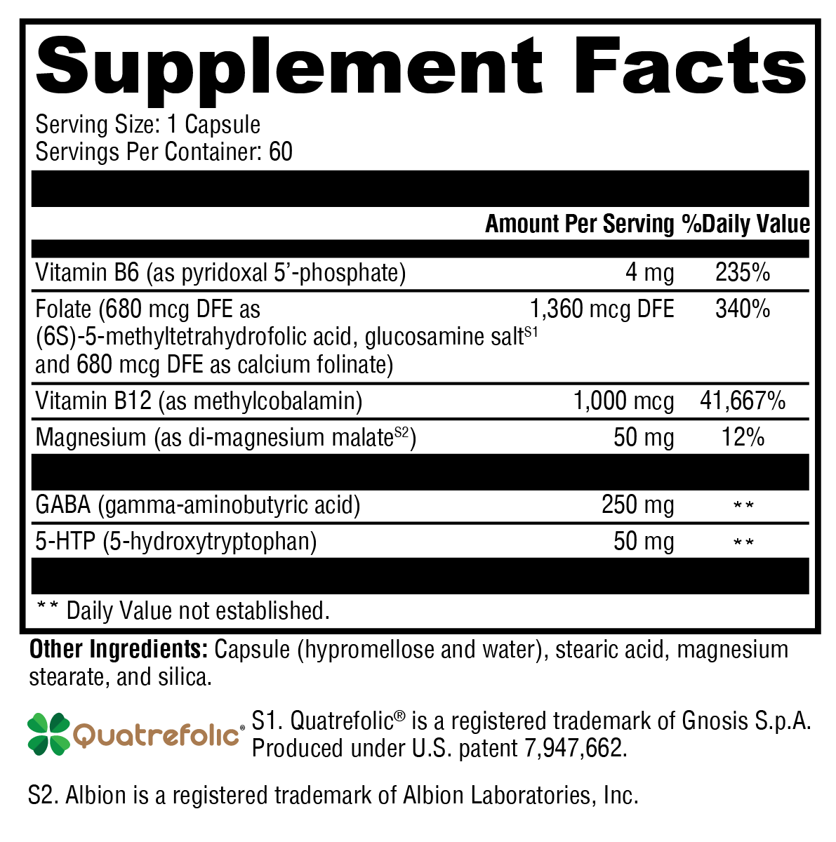 XYMOGEN Mood Food™ 60 Capsules