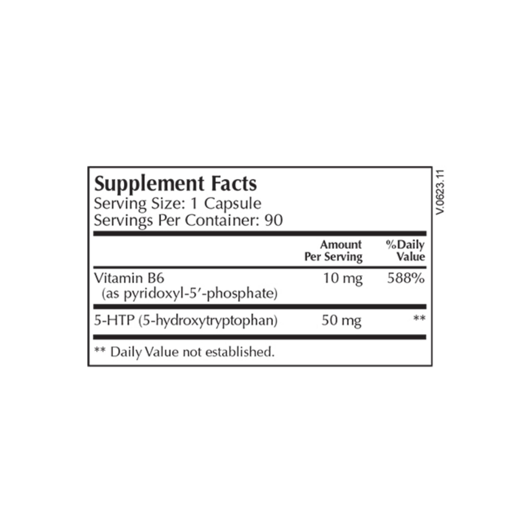 Moss Nutrition 5-HTP Select bottle showing supplement packaging and branding