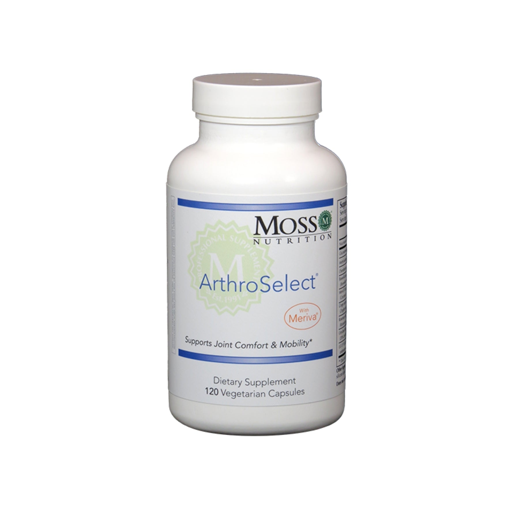Moss Nutrition ArthroSelect joint support supplement