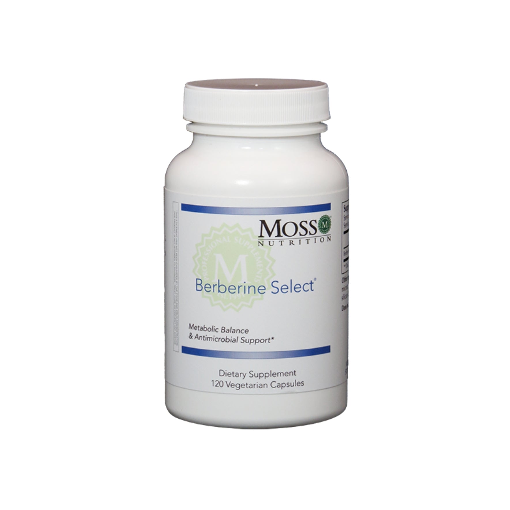Moss Nutrition Berberine Select metabolic support supplement