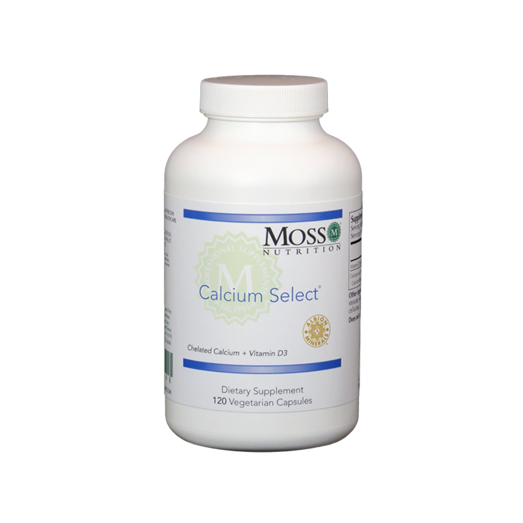 Moss Nutrition Calcium Select bone support supplement