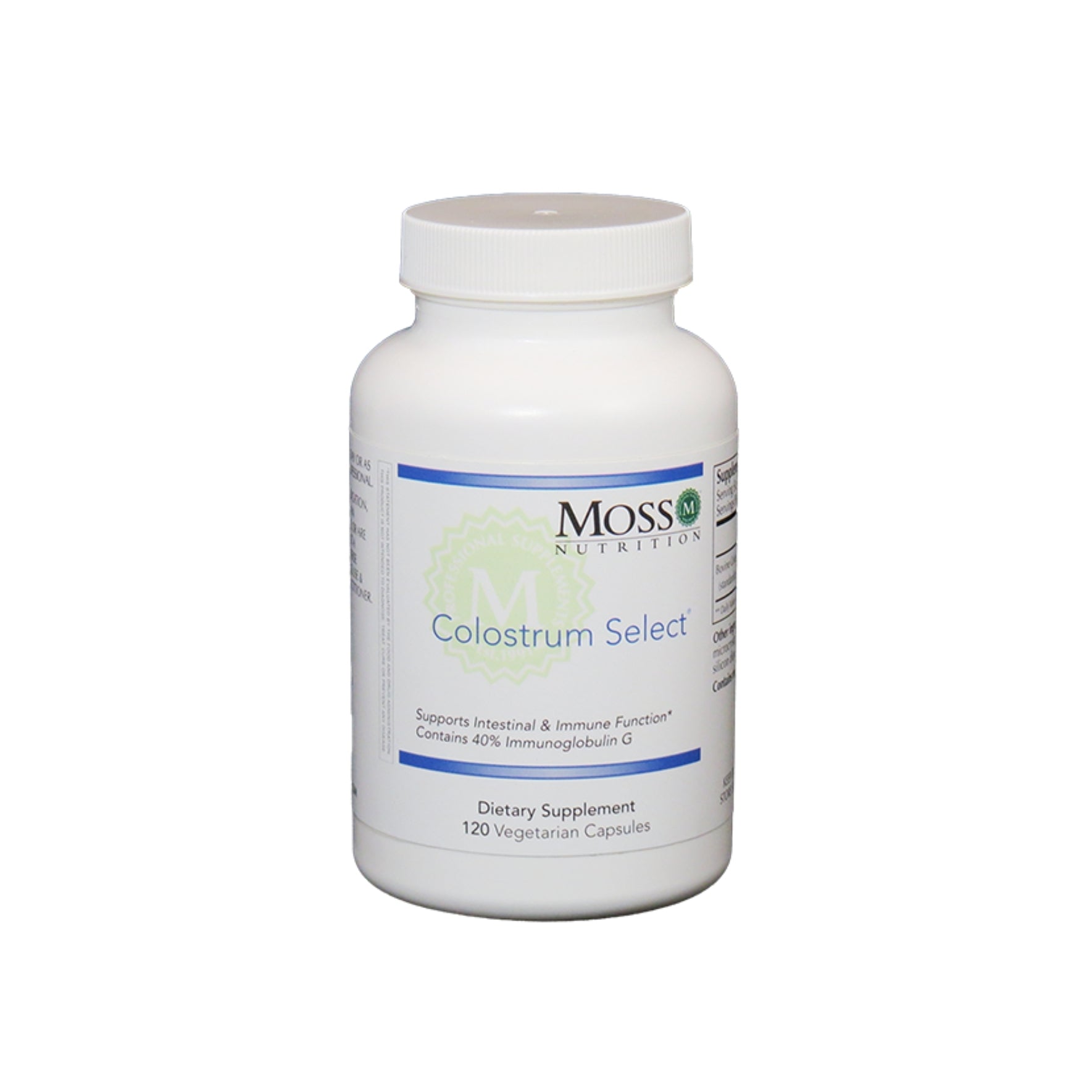 Moss Nutrition Colostrum Select immune support supplement
