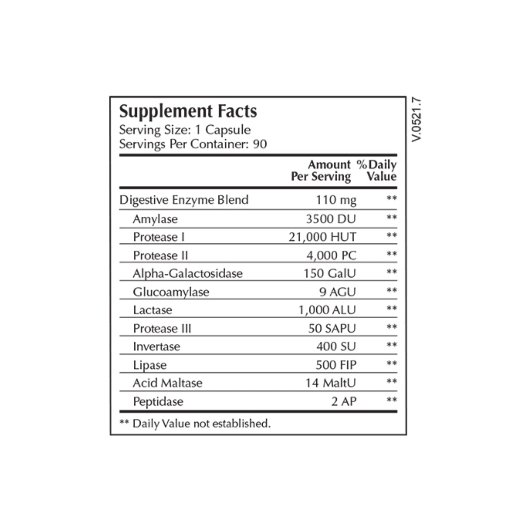 Moss Nutrition Digest Select bottle showing supplement packaging and branding