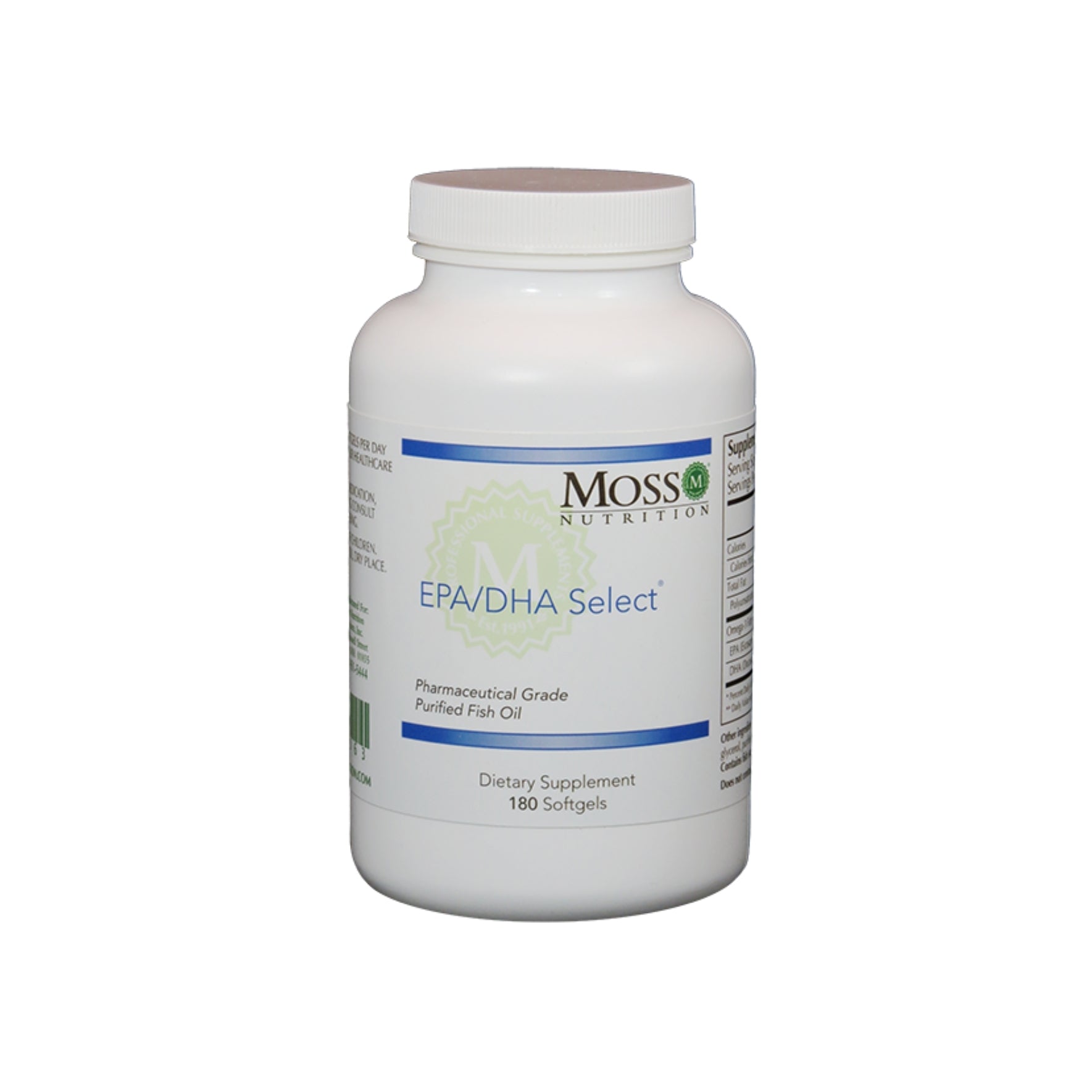 Moss Nutrition EPA DHA Select omega-3 supplement
