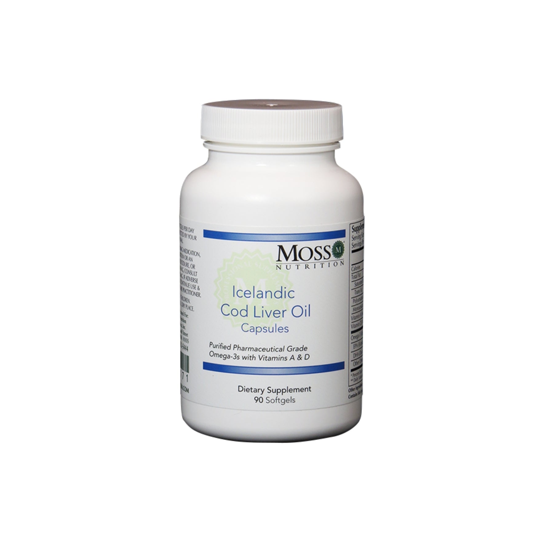 Moss Nutrition Icelandic Cod Liver Oil