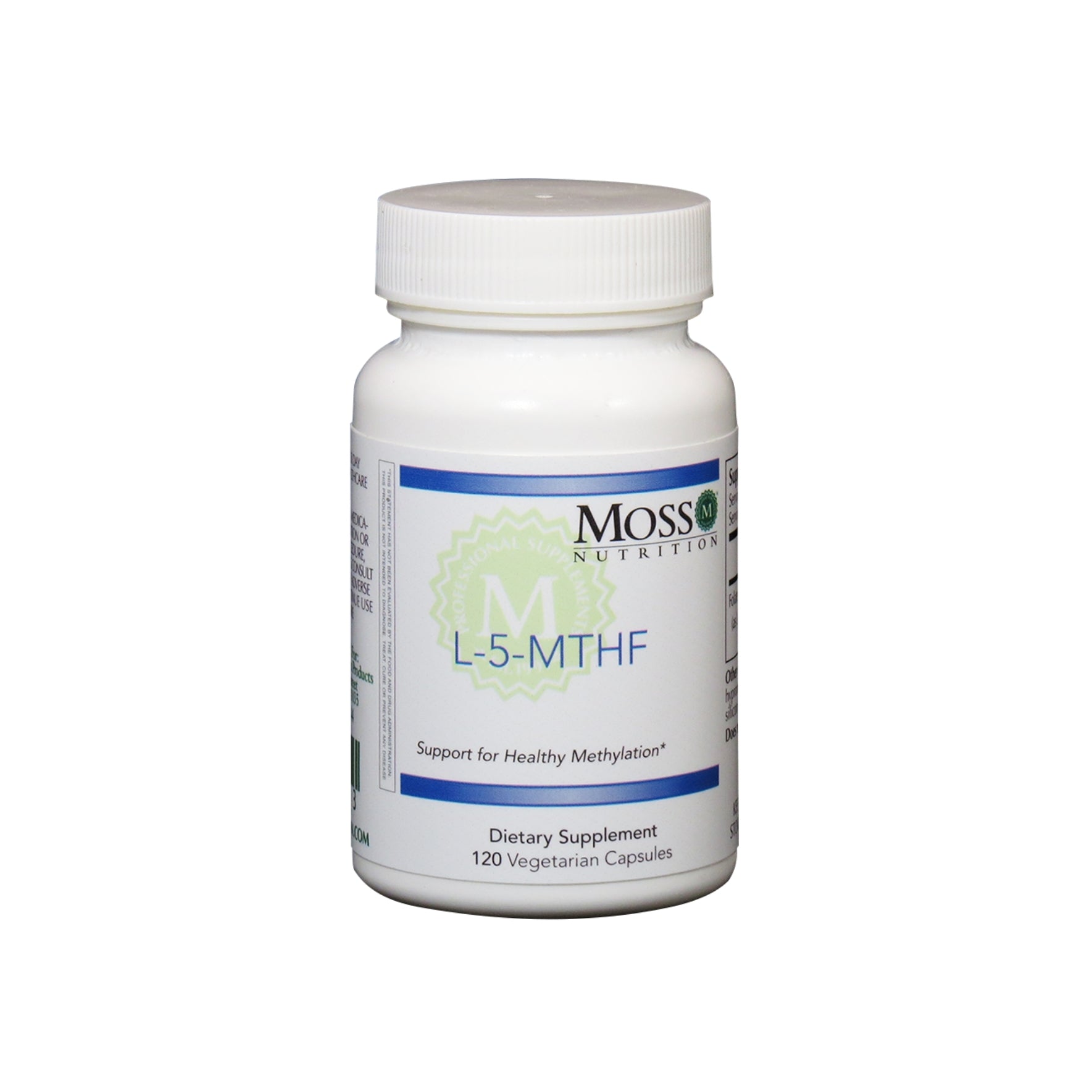 Moss Nutrition L-5-MTHF folate supplement