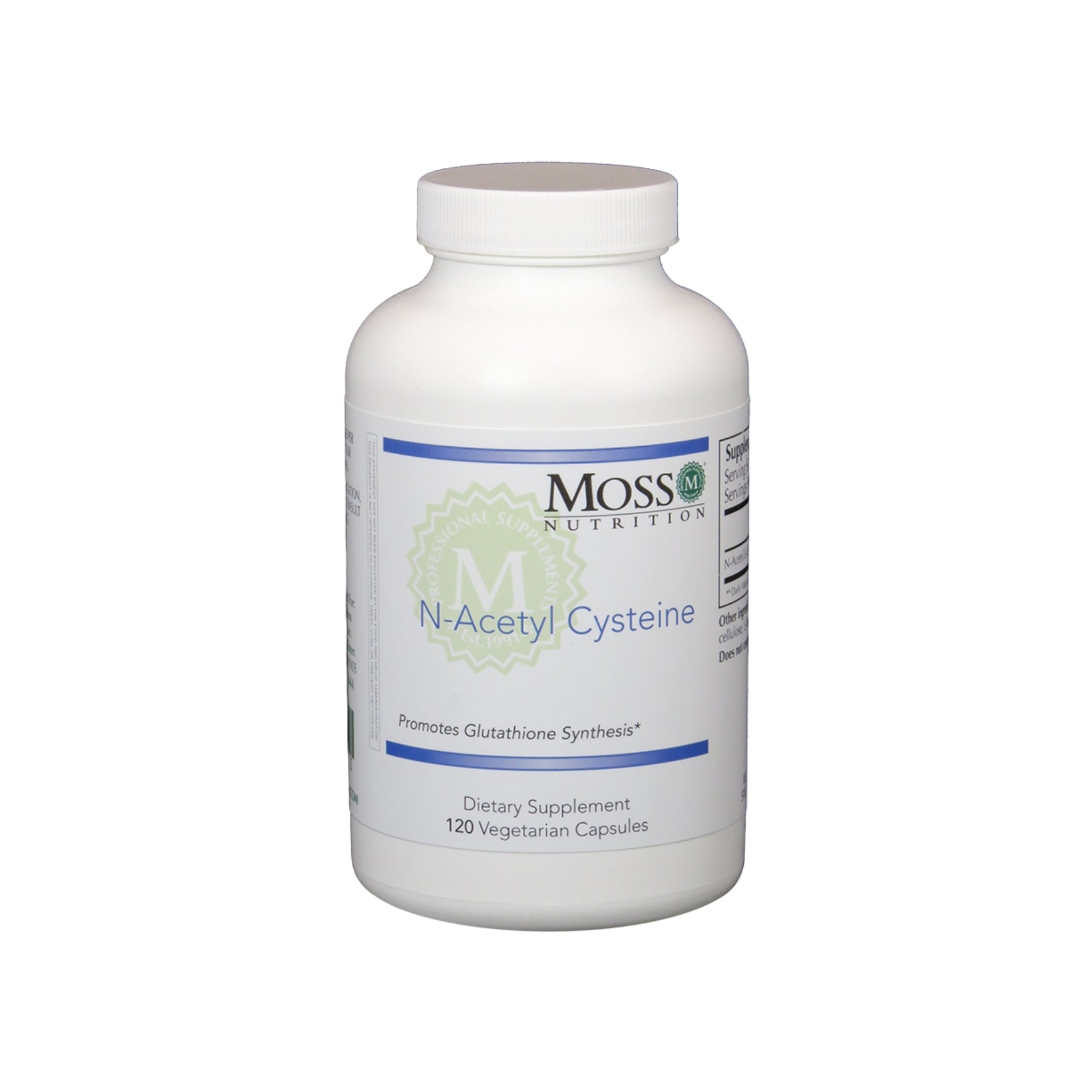 Moss Nutrition N-Acetyl Cysteine antioxidant supplement