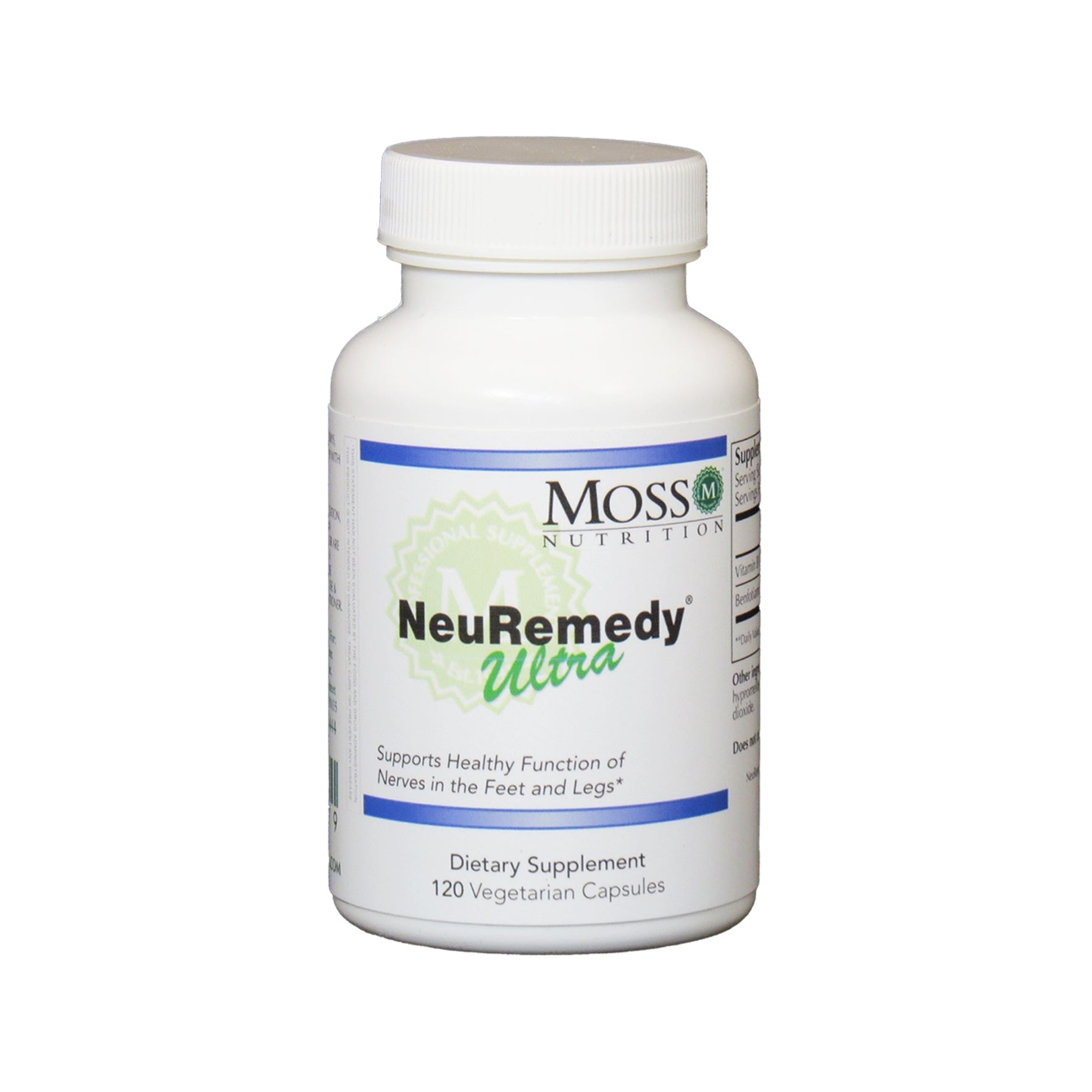 Moss Nutrition NeuRemedy Ultra nerve support supplement