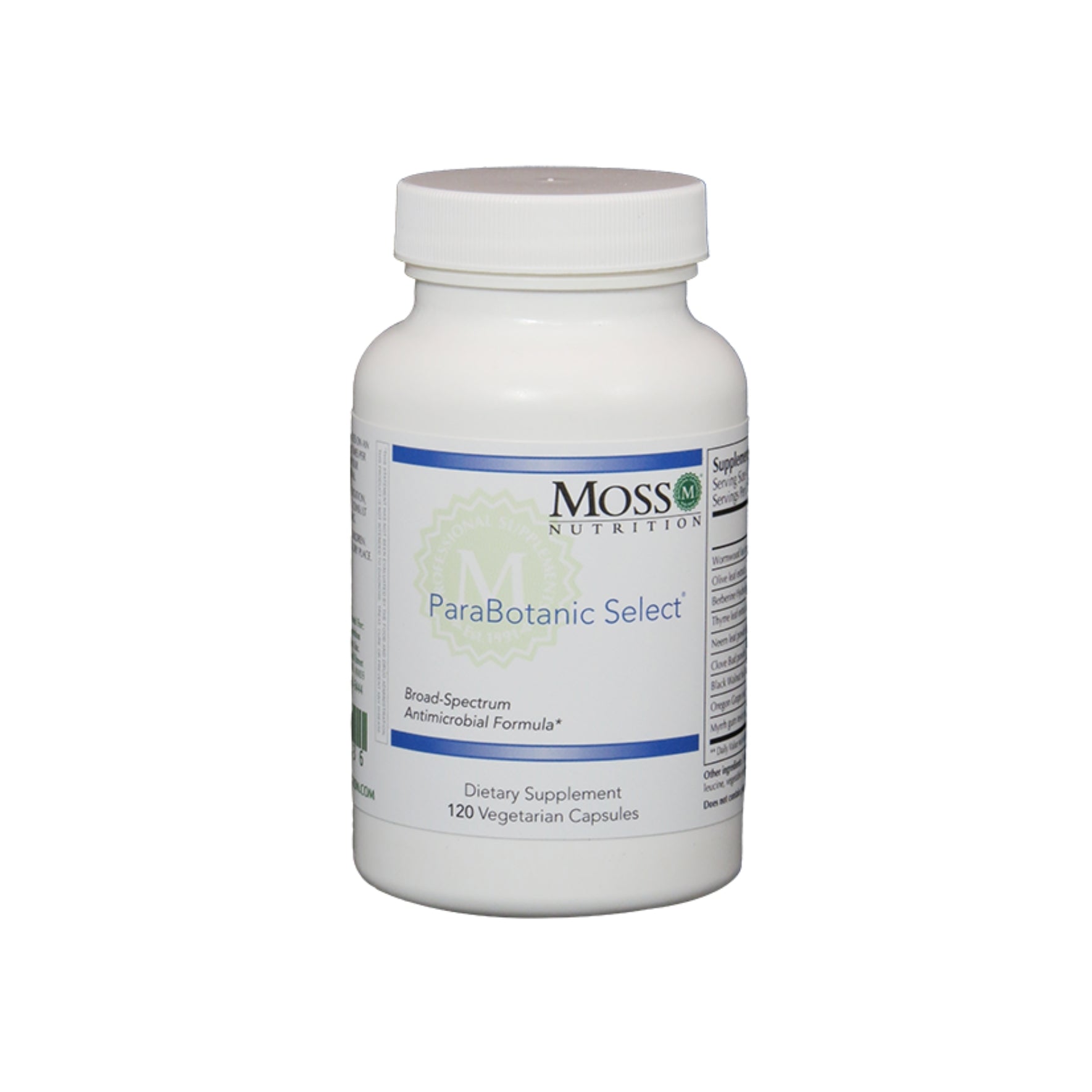 Moss Nutrition ParaBotanic Select herbal cleanse supplement