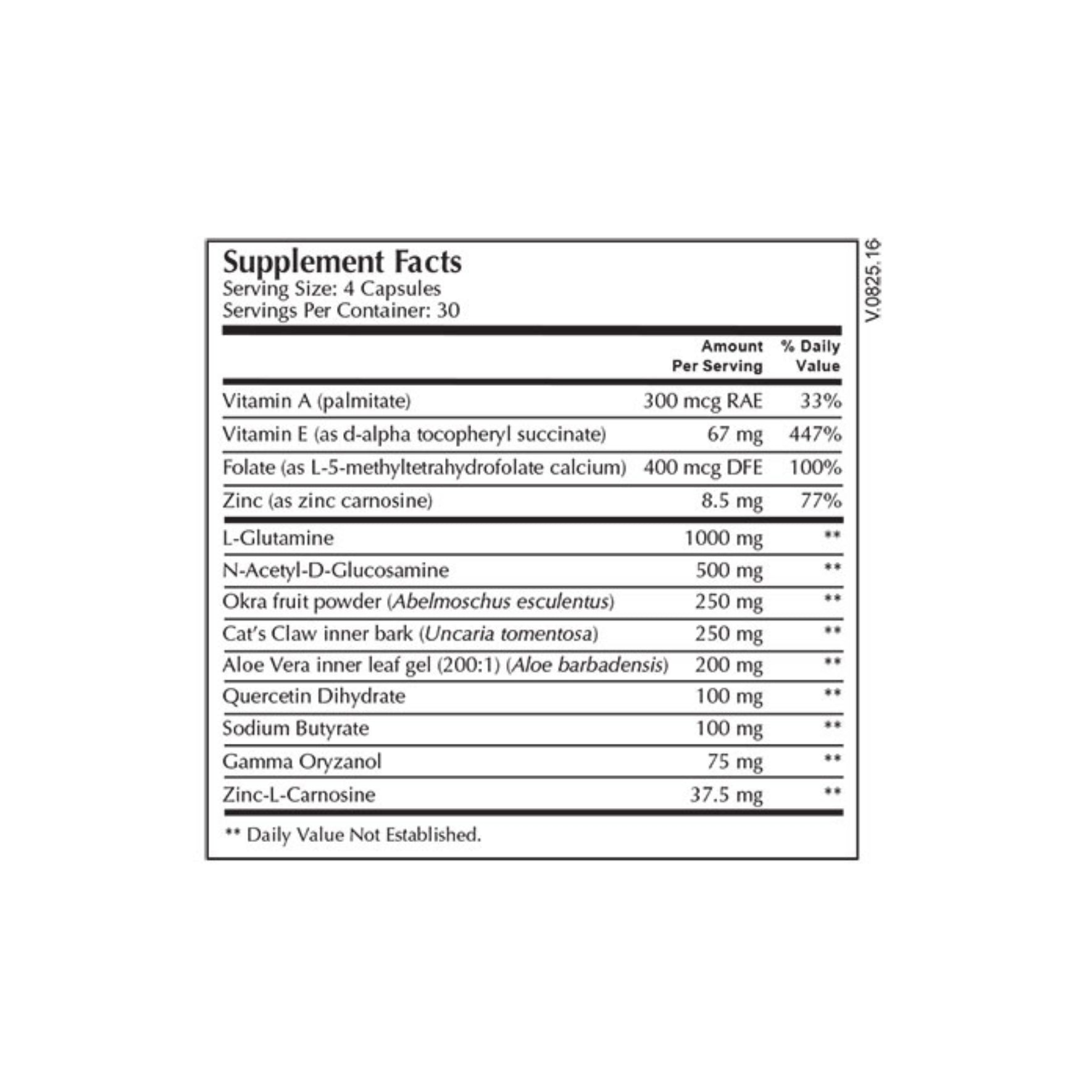 Moss Nutrition Permeability Select bottle showing supplement packaging and branding