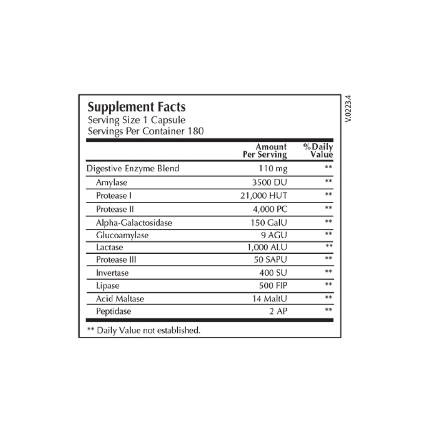 Moss Nutrition Digest Select bottle showing supplement packaging and branding