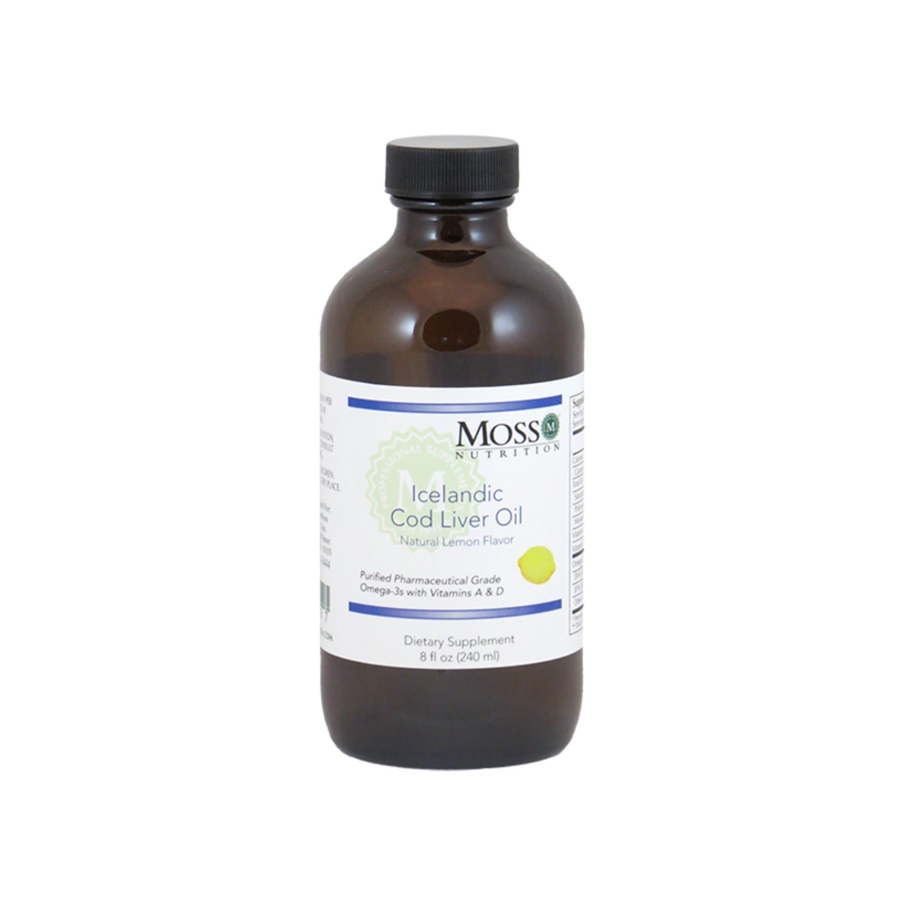 Moss Nutrition Icelandic Cod Liver Oil