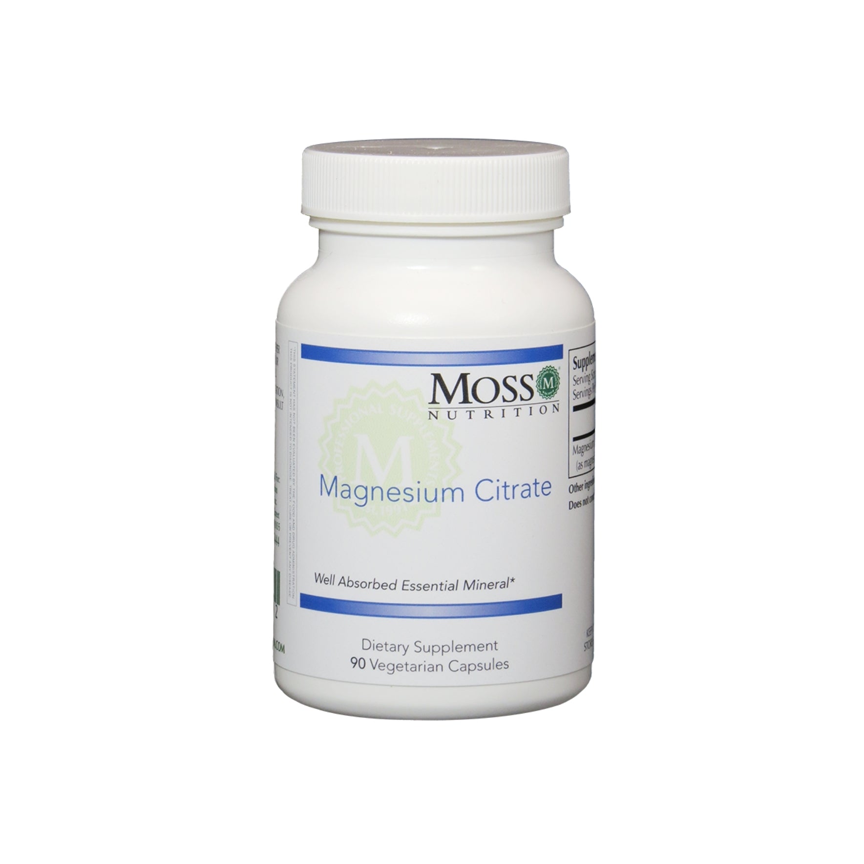 Moss Nutrition Magnesium Citrate mineral supplement