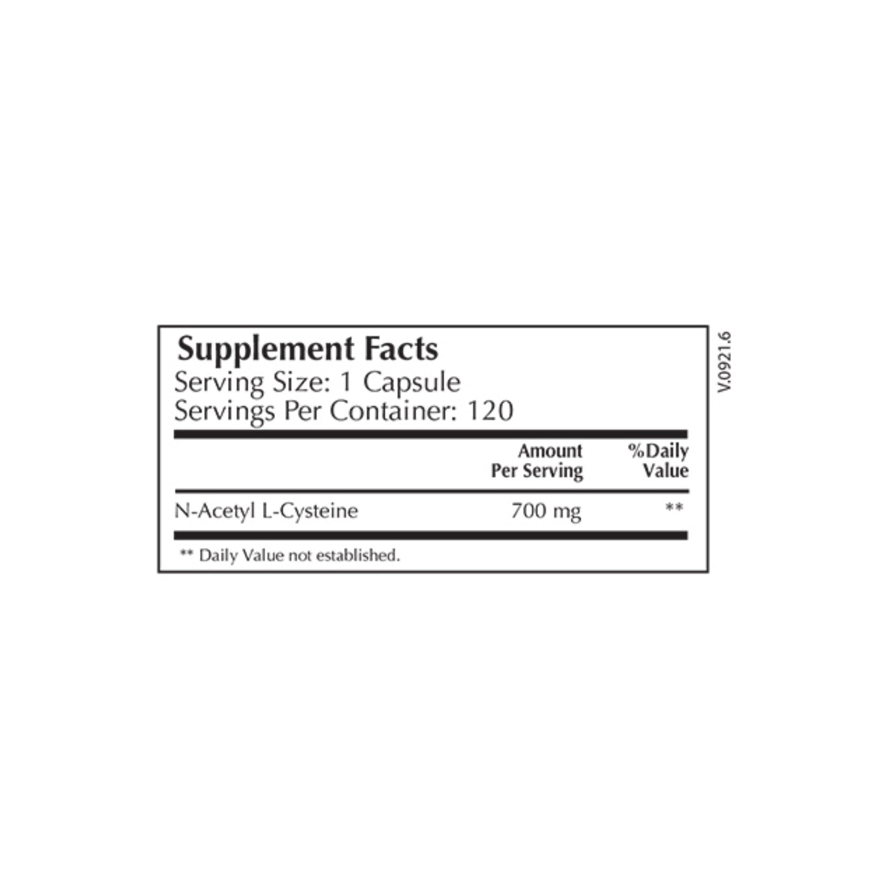 Moss Nutrition N-Acetyl Cysteine bottle showing supplement packaging and branding