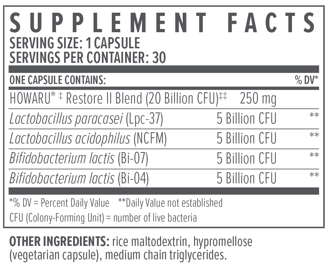 BIOTE Multi-Strain Probiotic 20B