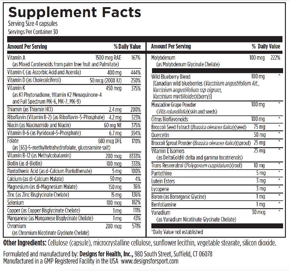 Designs for health Multi + Phyto