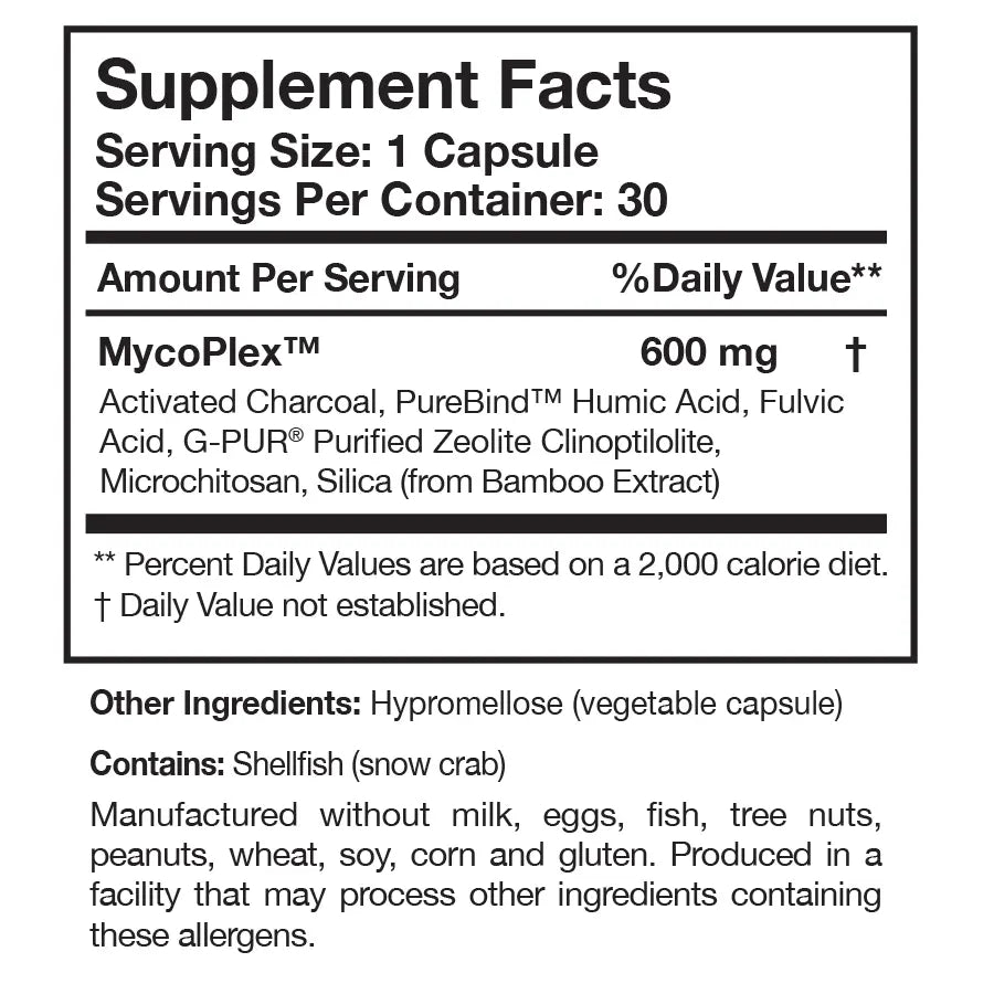 Researched Nutritionals MycoPul® 30 Capsule Bottle