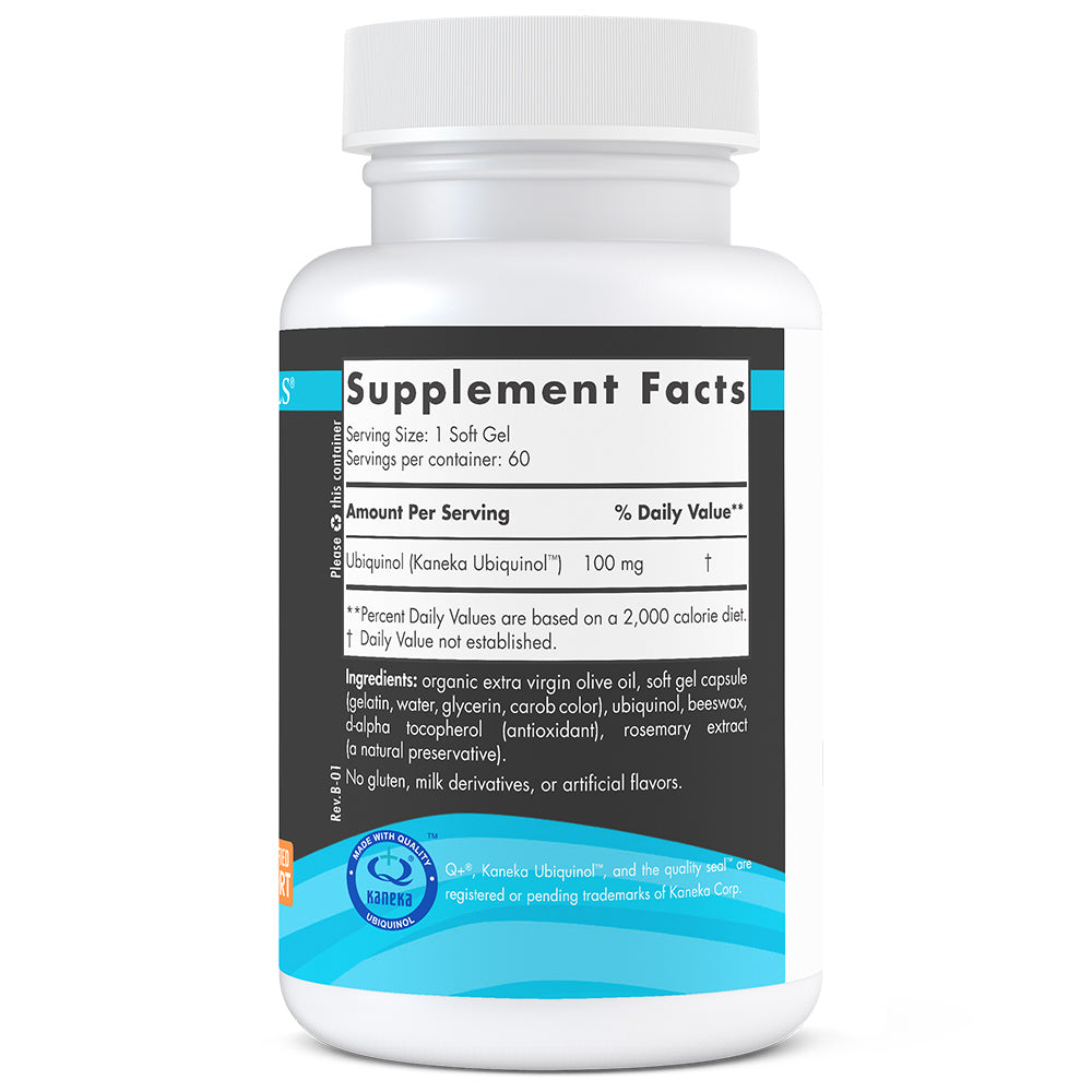 NORDIC NATURALS CoQ10 Ubiquinol™ Sport