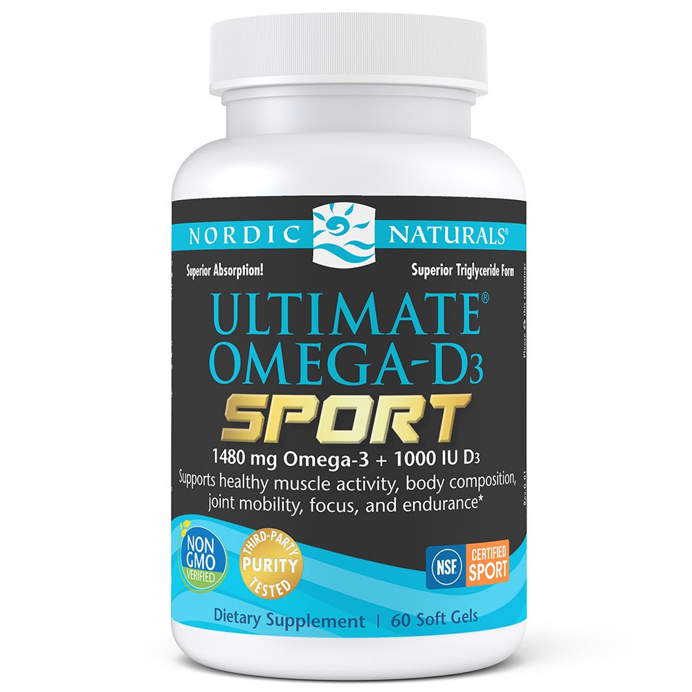 NORDIC NATURALS Ultimate Omega-D3® Sport