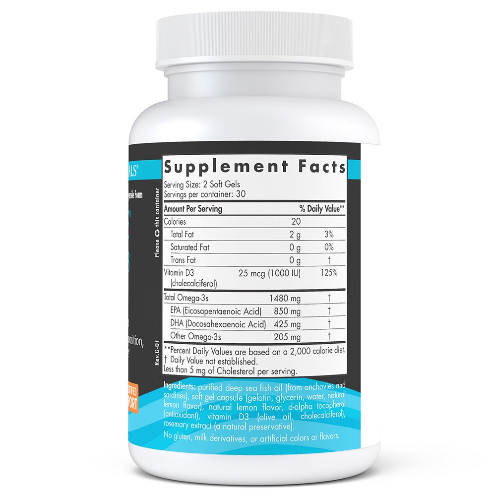 NORDIC NATURALS Ultimate Omega-D3® Sport