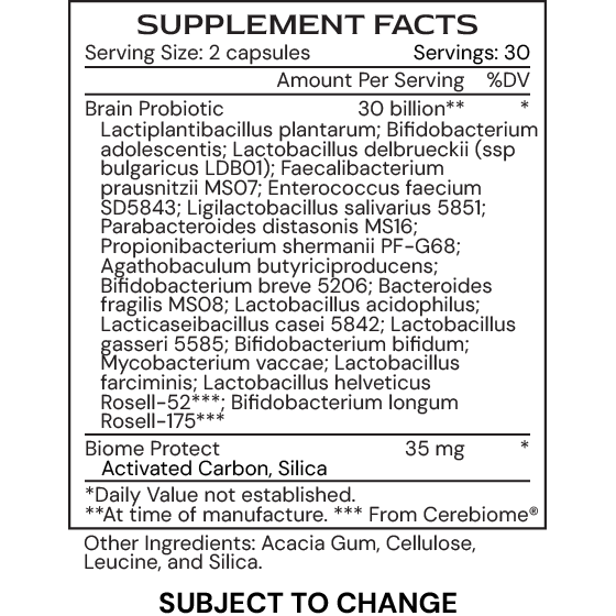 Alimentum Labs - Neuro µBiomic