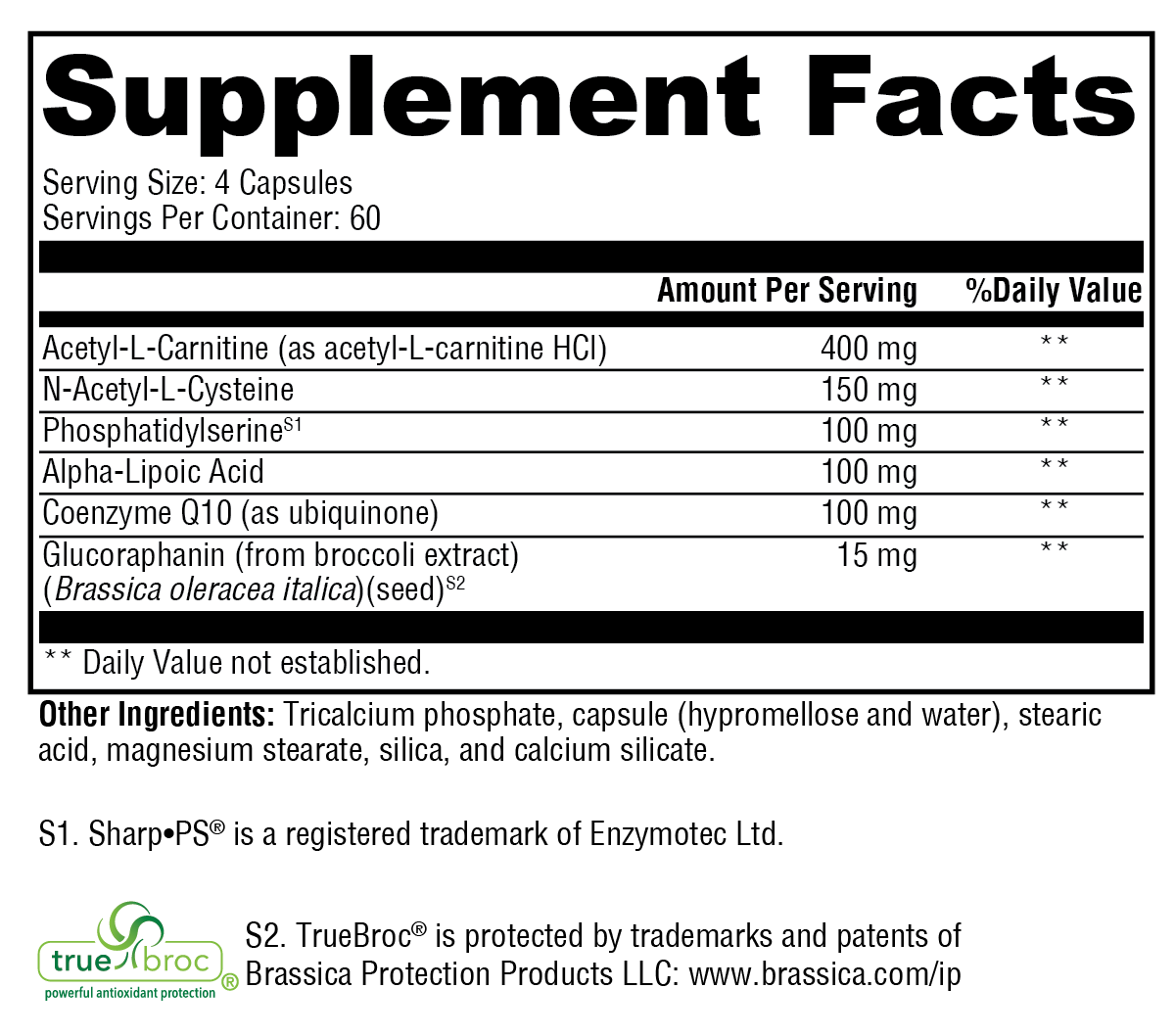 XYMOGEN NeuroActives™ BrainSustain™ 240 Capsules