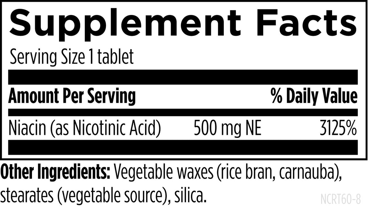 Designs for health Niacin CRT™ 500