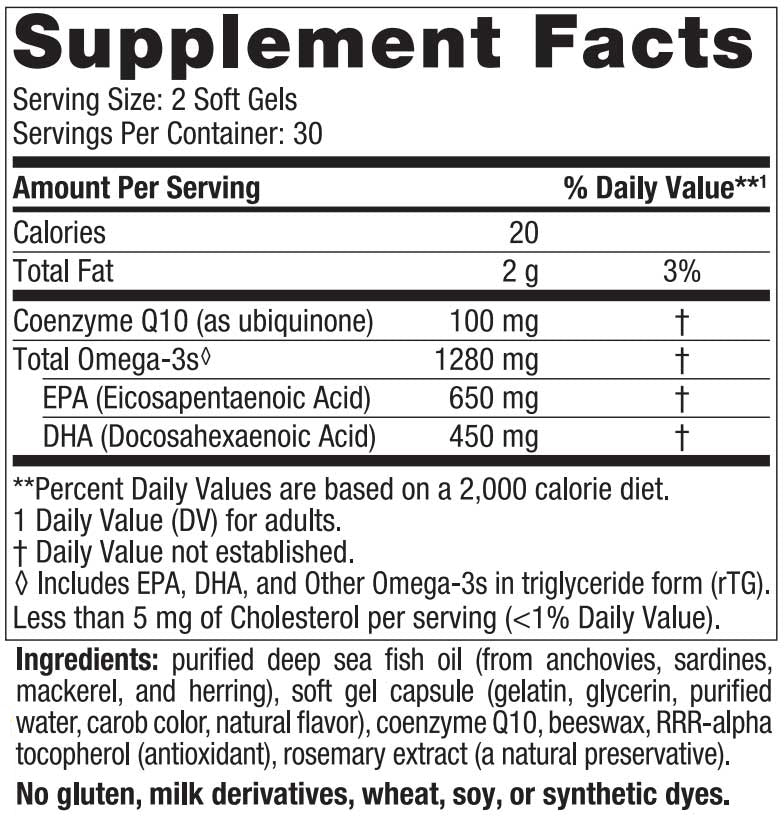NORDIC NATURALS ProOmega® CoQ10