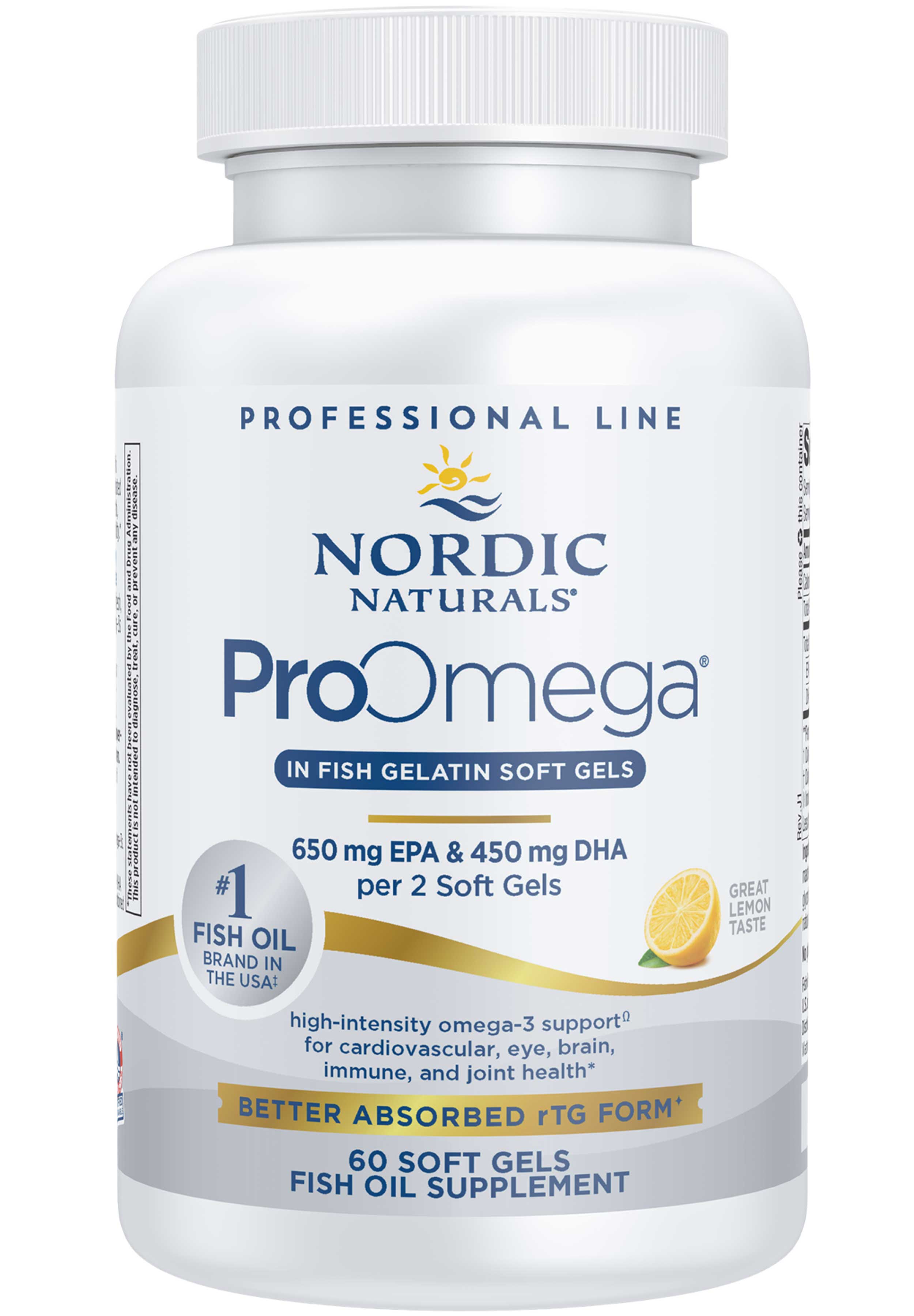 NORDIC NATURALS ProOmega® in Fish Gelatin