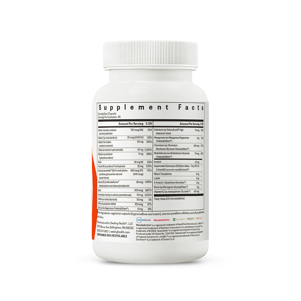 SEEKING HEALTH Multivitamin One