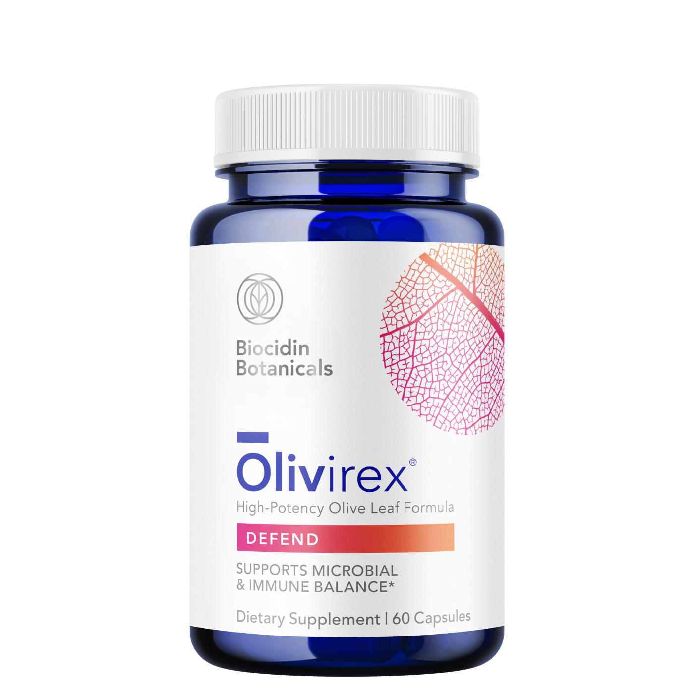 Biocidin Botanicals - Olivirex® 60 Capsules