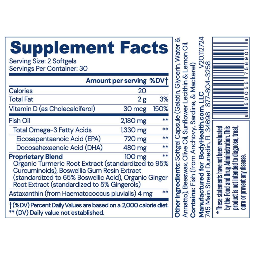 BODY HEALTH Omega 3 Health