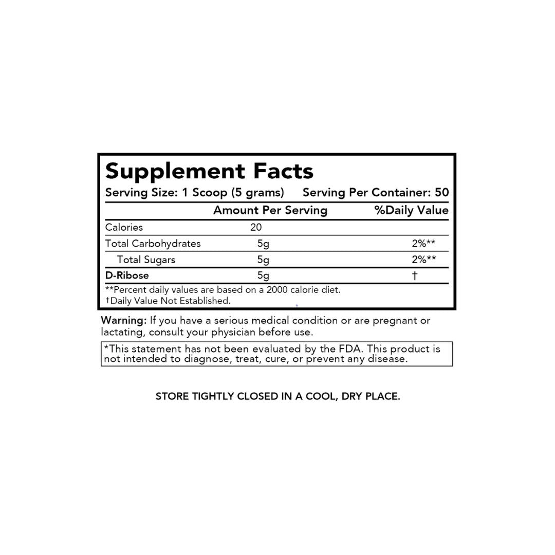 Optimal Health Systems Essential D-Ribose (Powder)