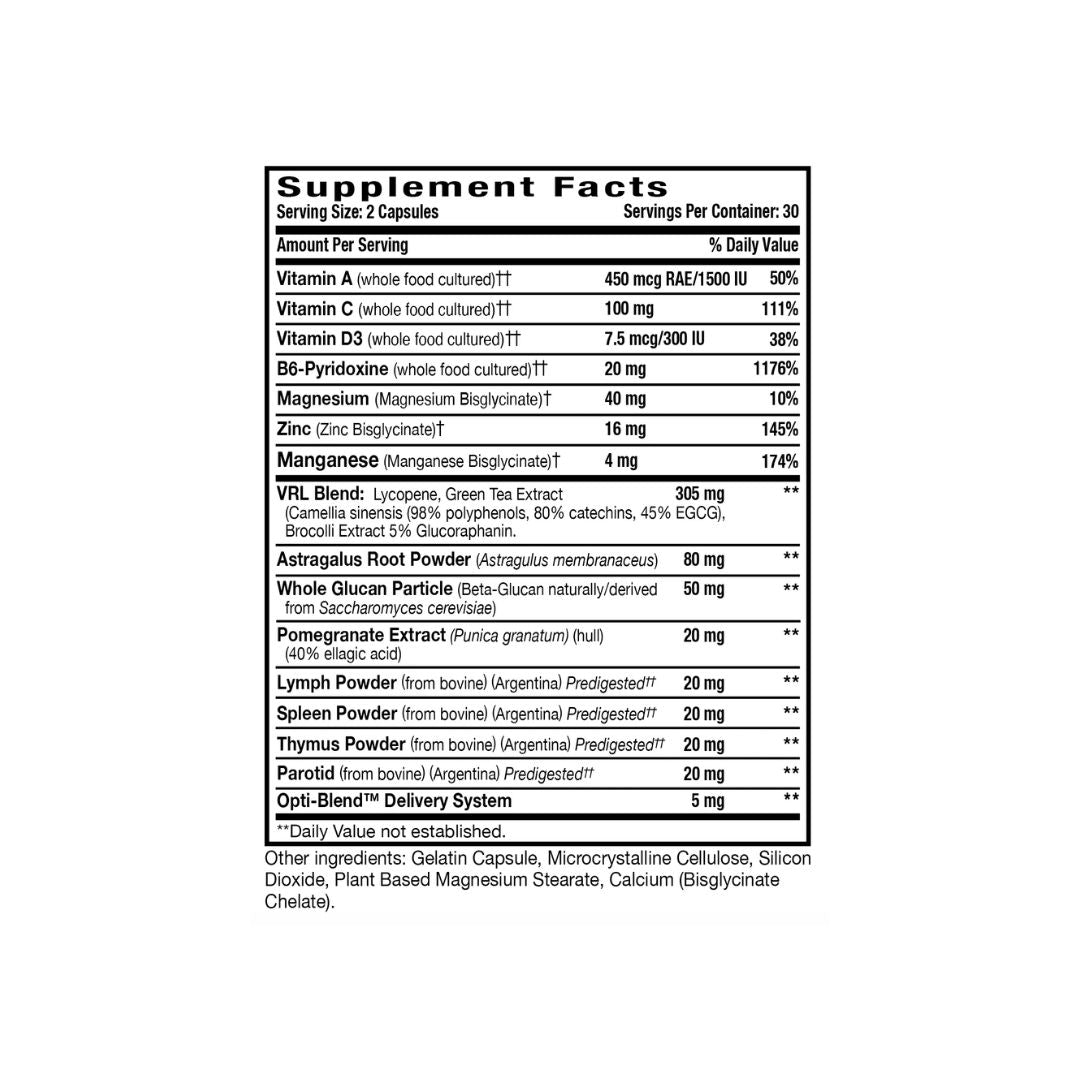 Optimal Health Systems Opti-Immune VRL