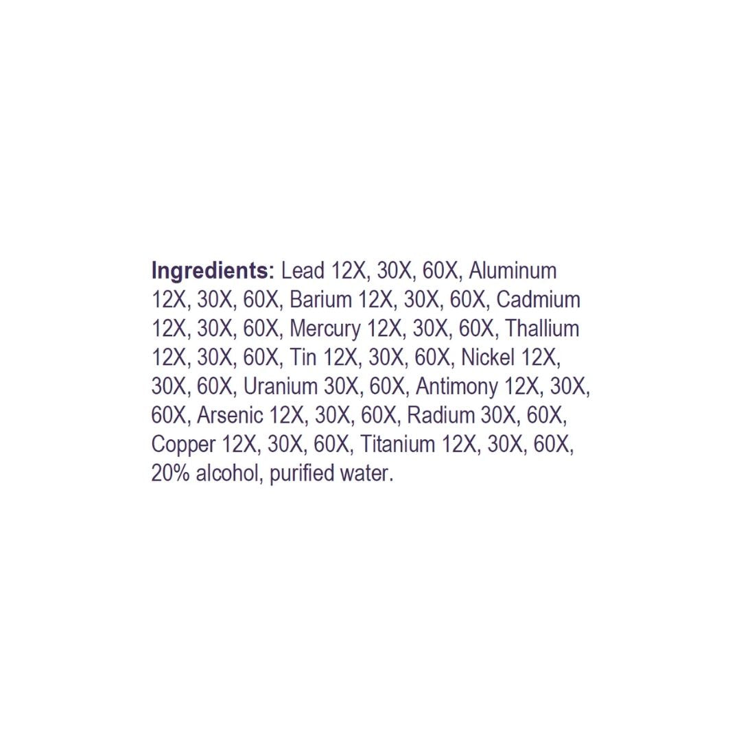 Optimal Health Systems Opti-Metals Detox