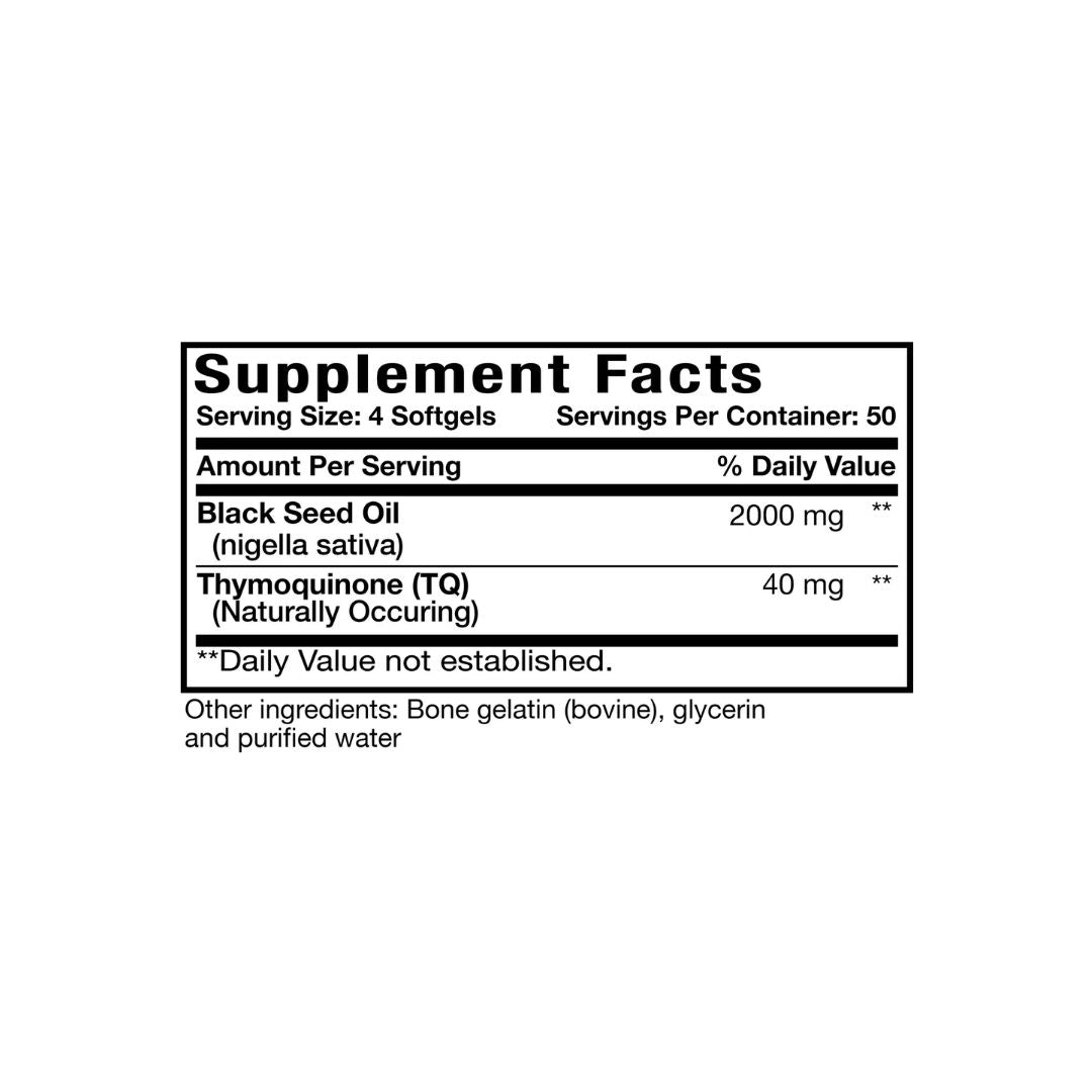 Optimal Health Systems Opti Black Seed Pearls