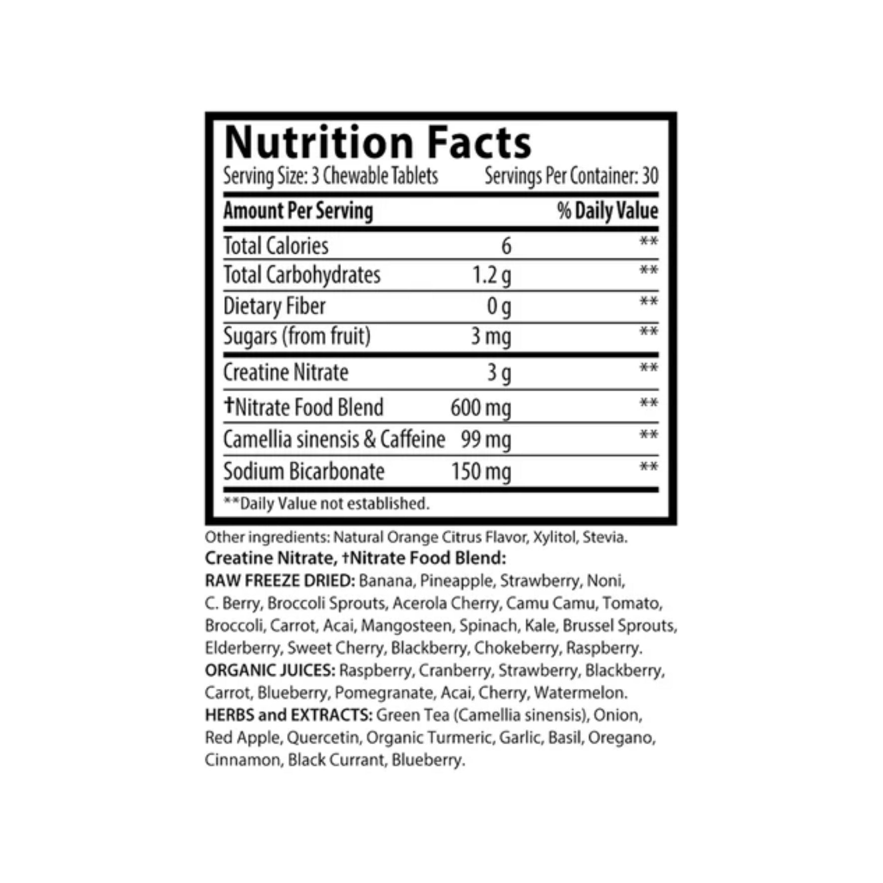 Optimal Health Systems B.F.F. Chewables