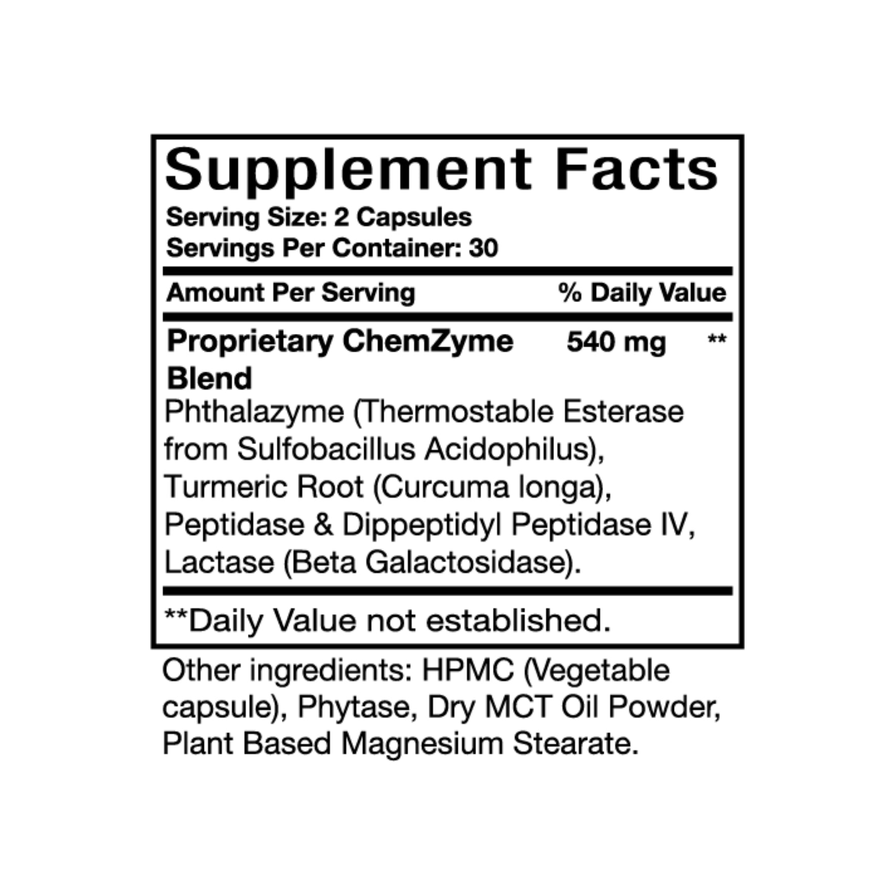 Optimal Health Systems Chemzyme