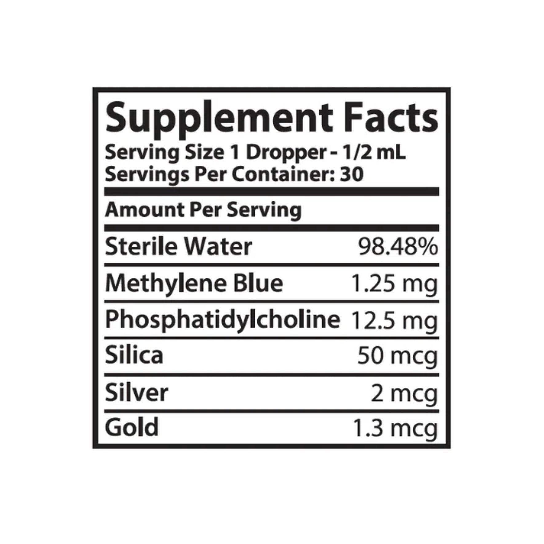 Optimal Health Systems NanoBlue (Methylene Blue)