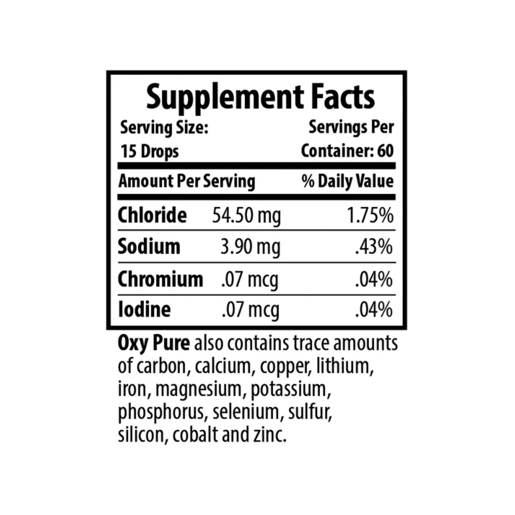 Optimal Health Systems Oxy Pure