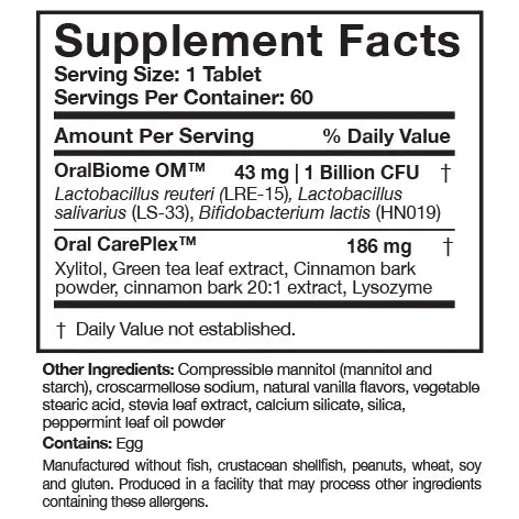 Researched Nutritionals OraMax™