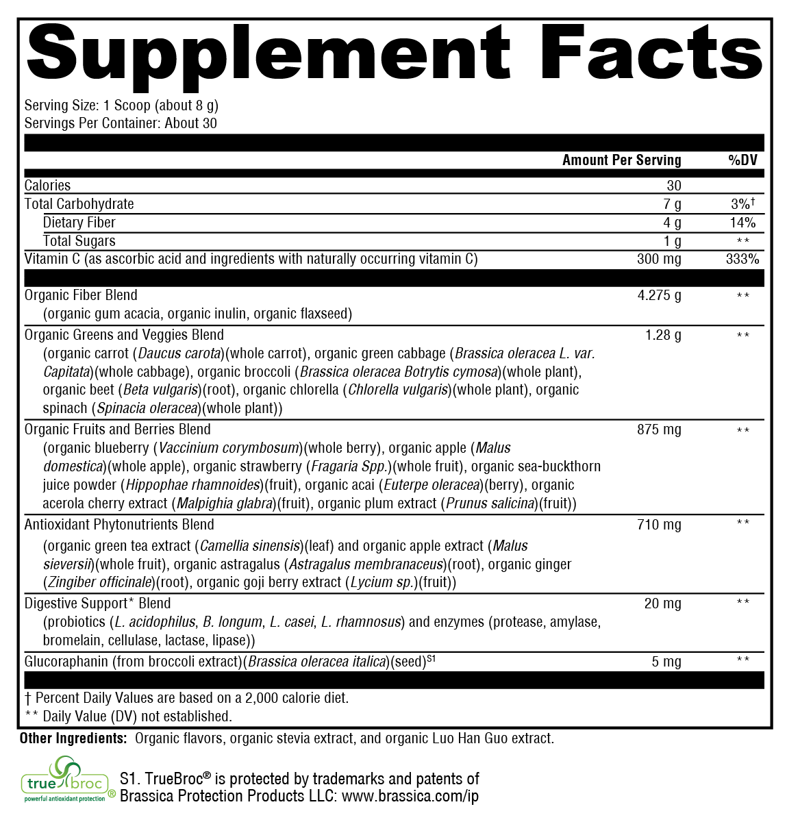 XYMOGEN OrganiX™ PhytoFood™ 30 Servings