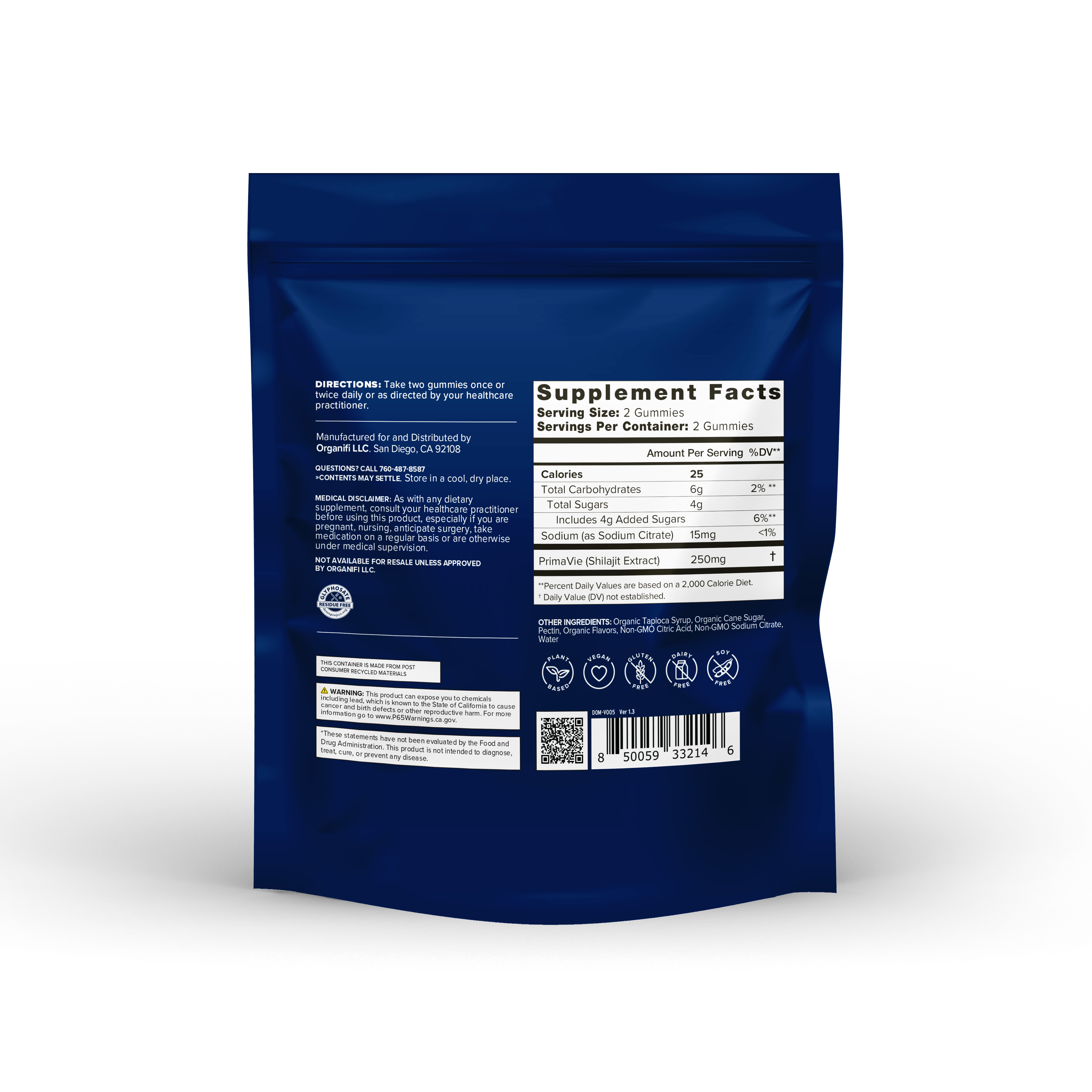 ORGANIFI Shilajit Gummies