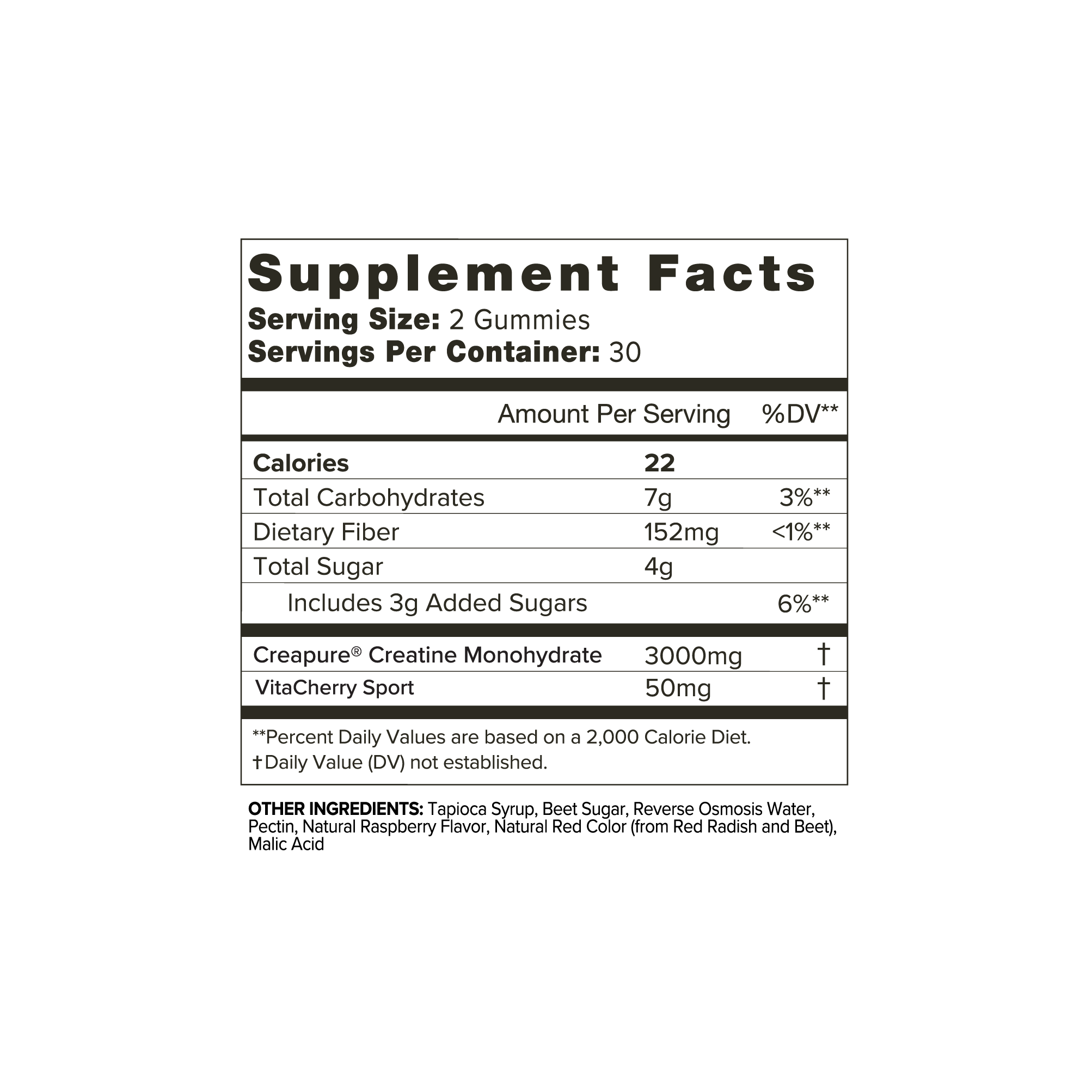 ORGANIFI Creatine Cherry Chews