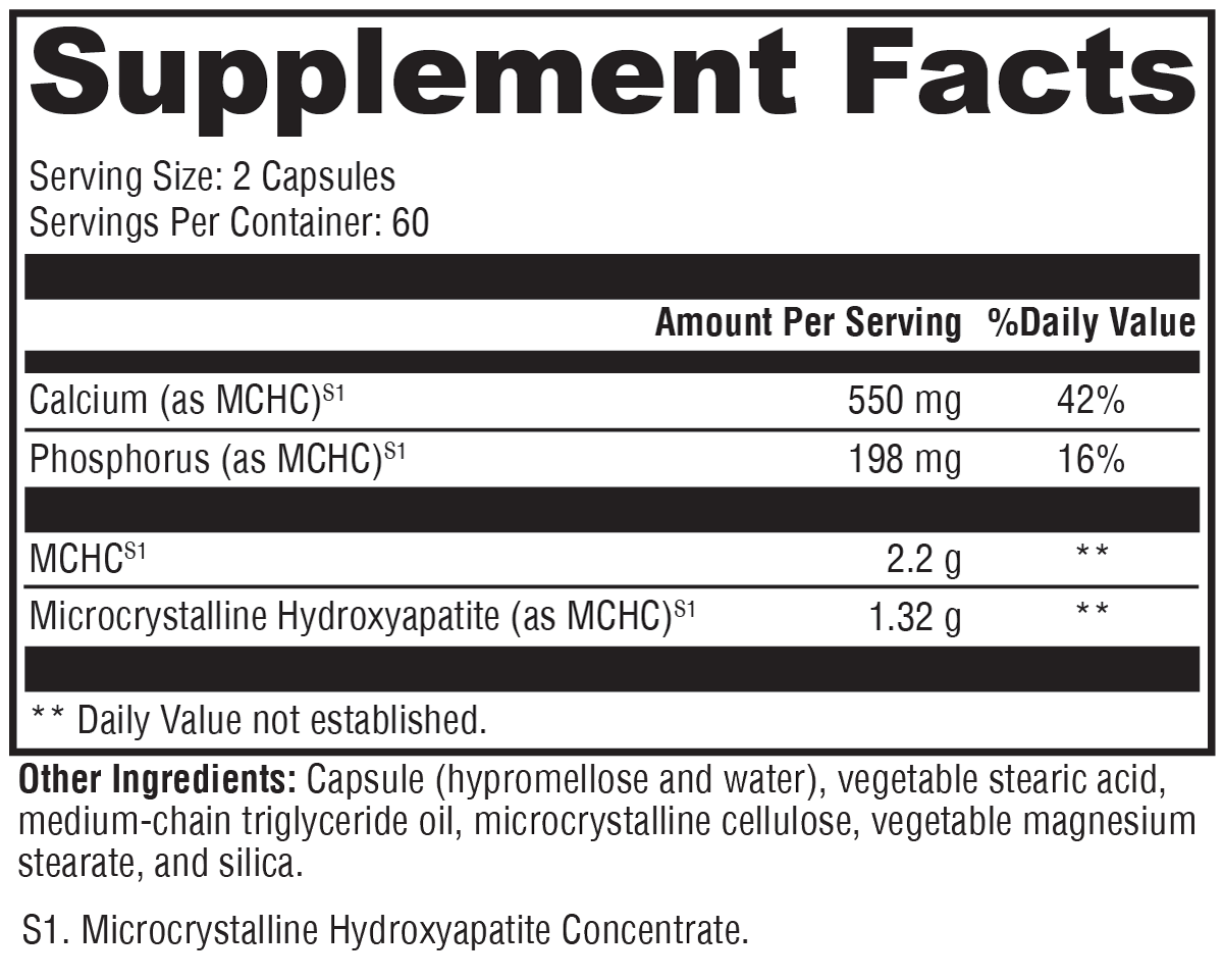 XYMOGEN Ossopan 1100™ 120 Capsules
